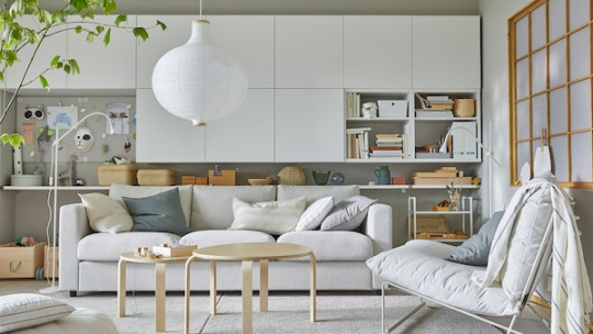 A stylish and storage-friendly living room - IKEA  IKEA Singapore