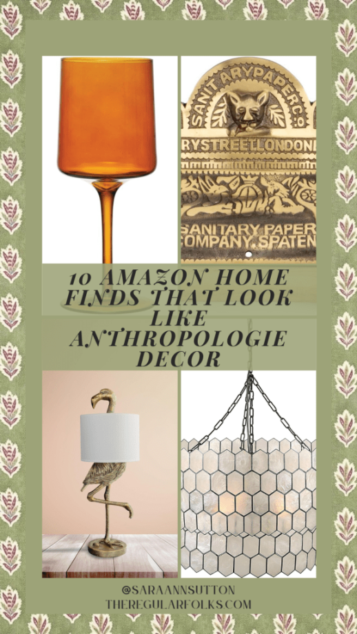 Amazon Home Finds That Look Like Anthropologie Decor - The