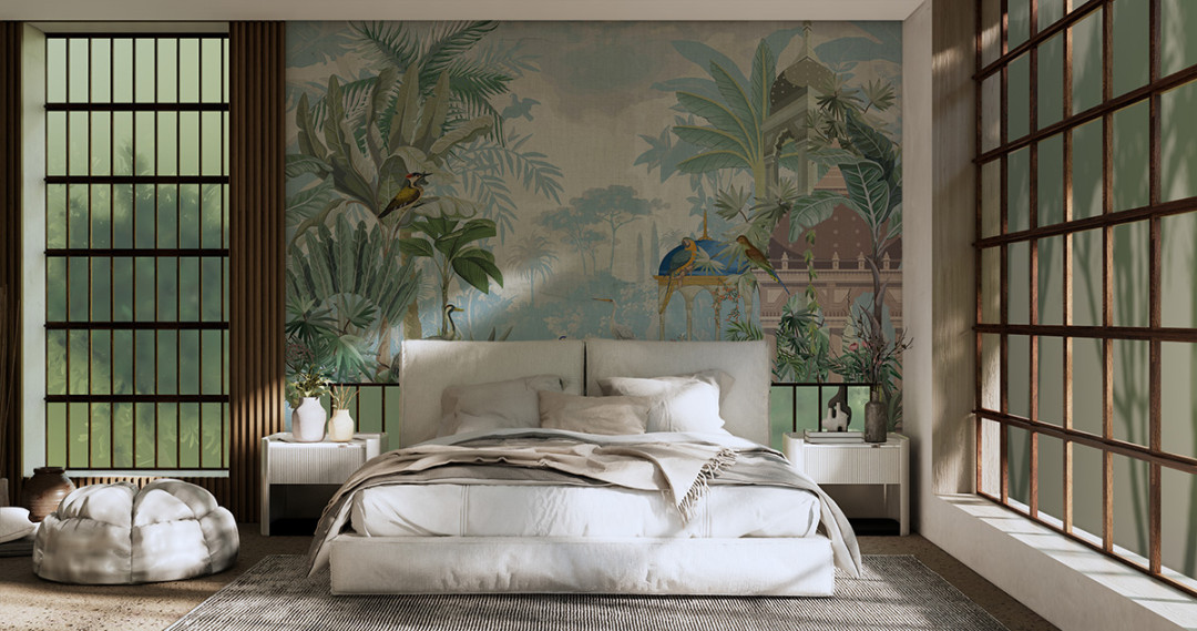 AvesCrest Tropics Wallpaper for Wall - Magic Decor ®