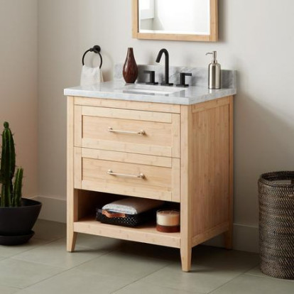 Bamboo Bathroom Vanities  Signature Hardware