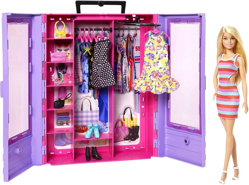 Barbie Fashionistas Ultimate Closet Portable Fashion Toy with Doll