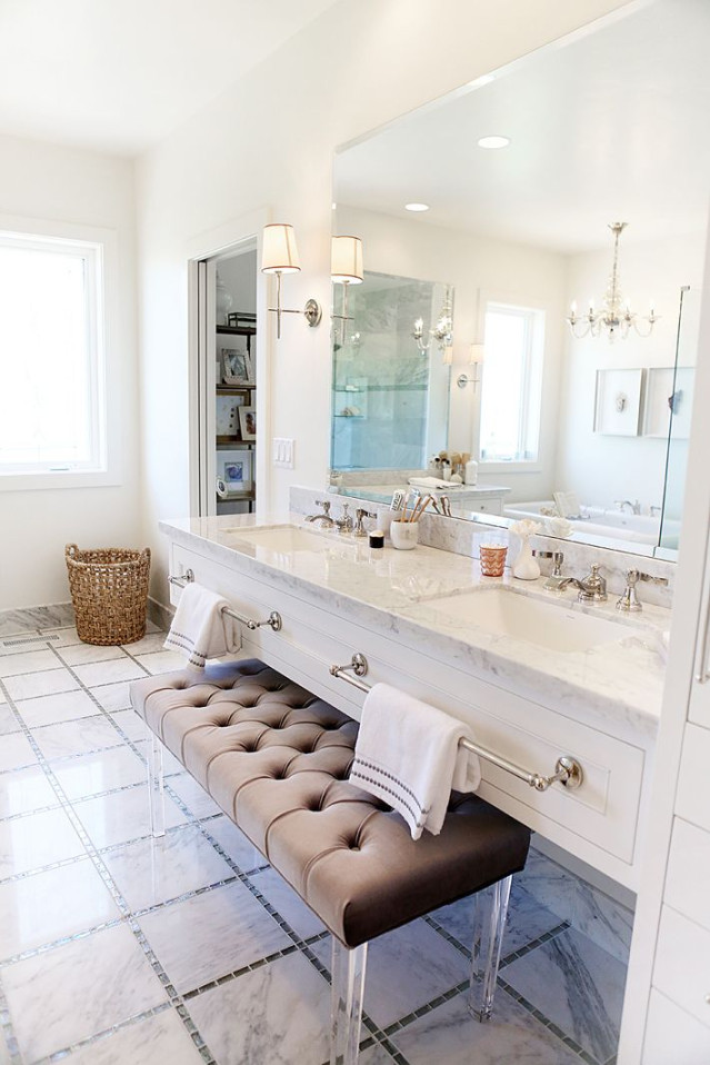 Bathroom Bench and Stool Ideas for Serene Seated Convenience