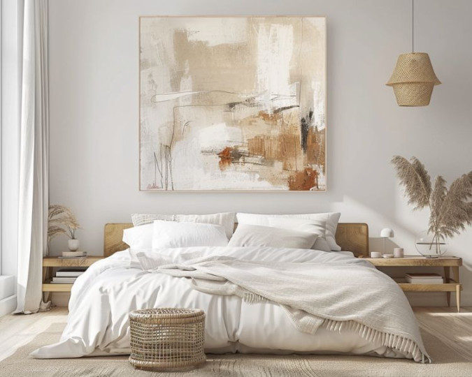 Bedroom Wall Art Ideas: Transform Your Resting Haven – Stone and Gray