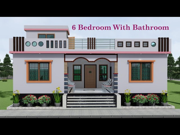 bedrooms simple village house plans  beautiful home