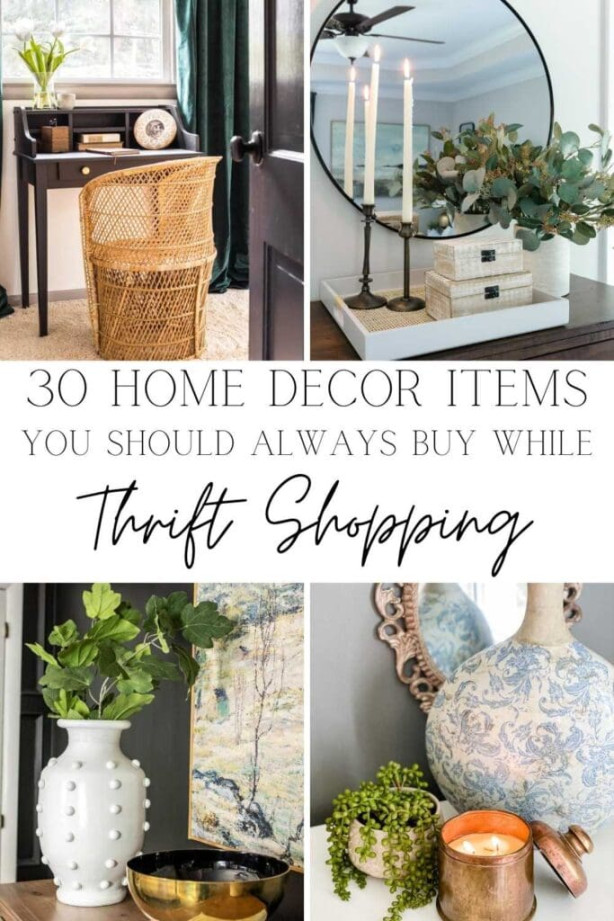 Best Home Decor Items to Buy at Thrift Stores - Bless