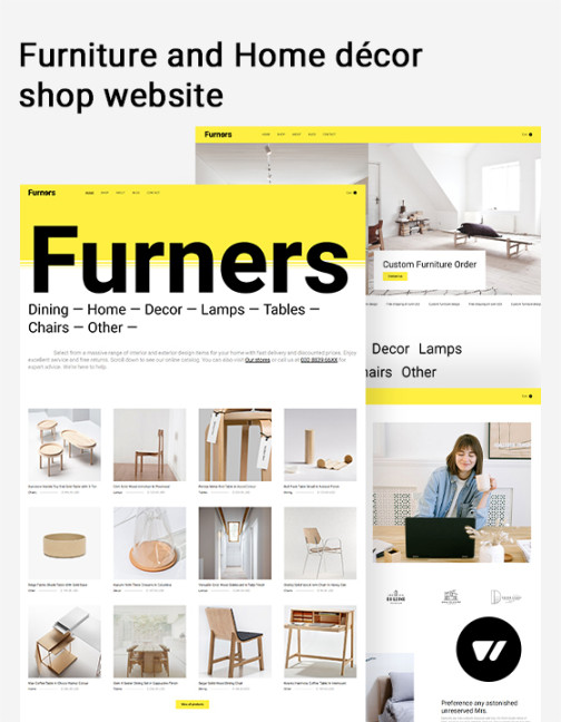 best home decor website templates and designs  Webflow Inspo