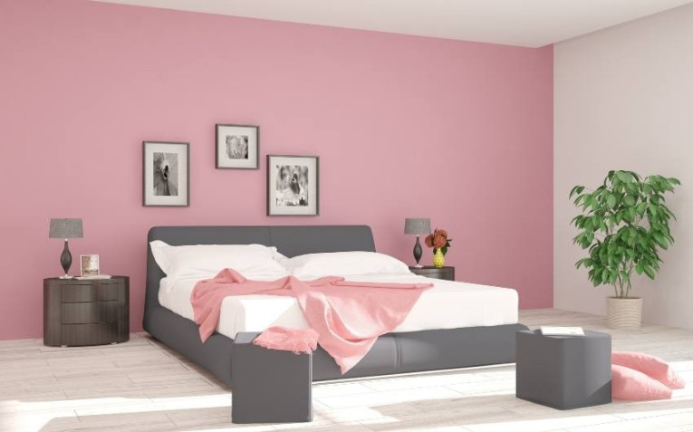 Best Pink Colour Combinations for Bedroom Walls  Beautiful Homes