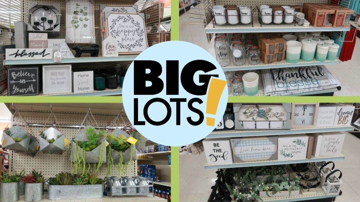 BIG LOTS "SPRING " HOME DECOR & MORE / COME WITH ME!