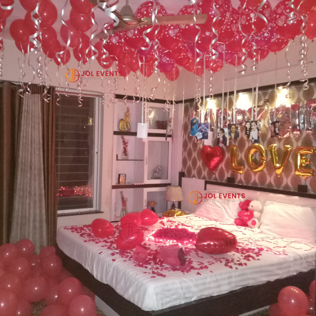 + Birthday Surprise Room Decorations  Romantic Room Decoration