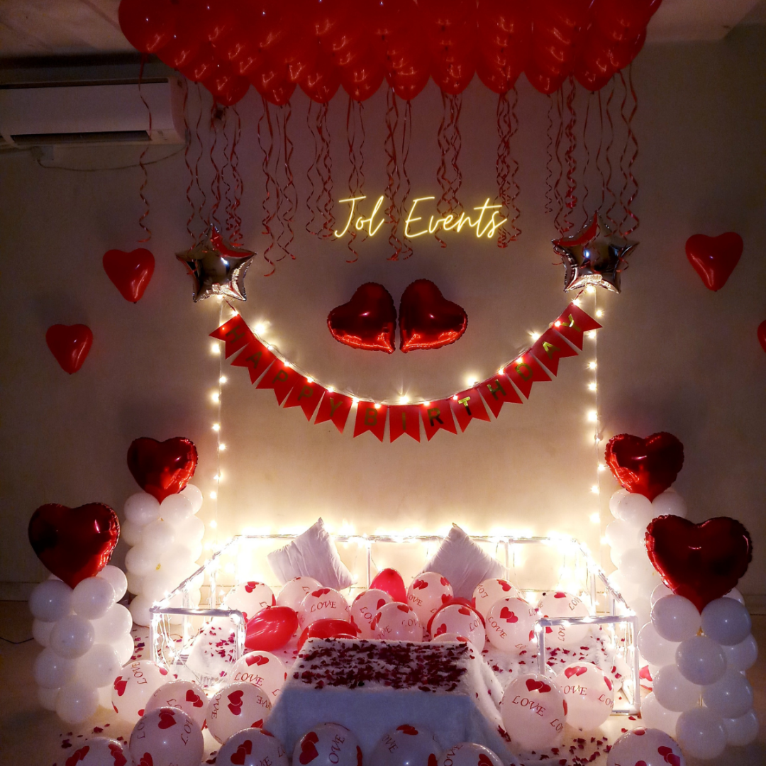 + Birthday Surprise Room Decorations  Romantic Room Decoration