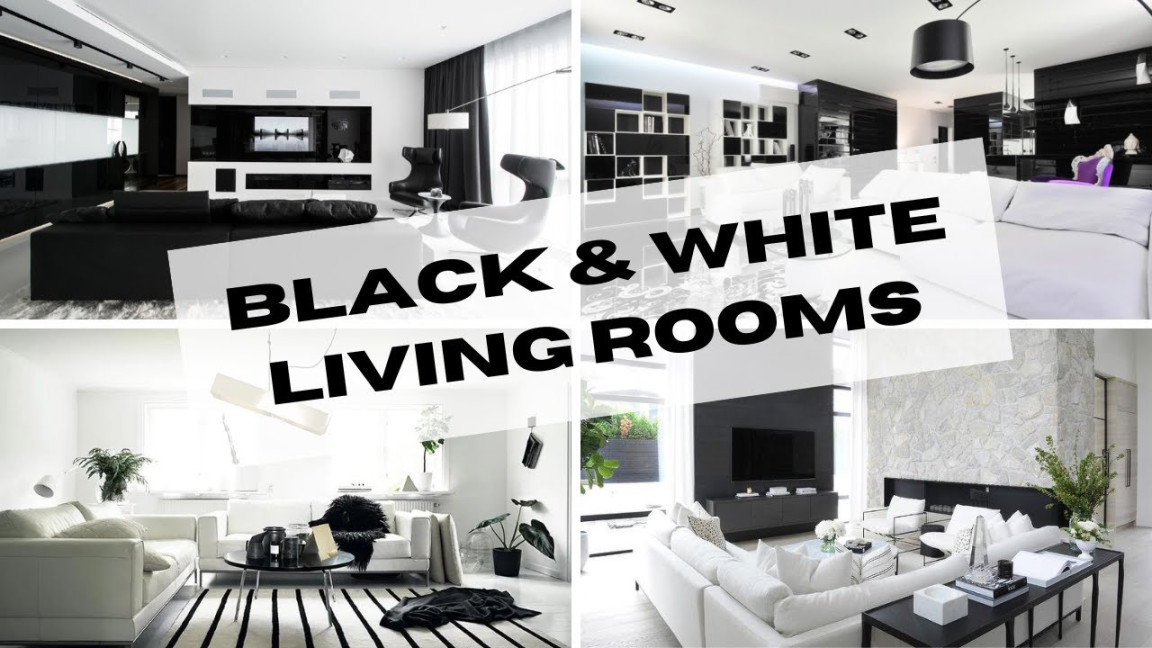 Black & White Living Room Home Decor Ideas Home Design  And Then There Was  Style