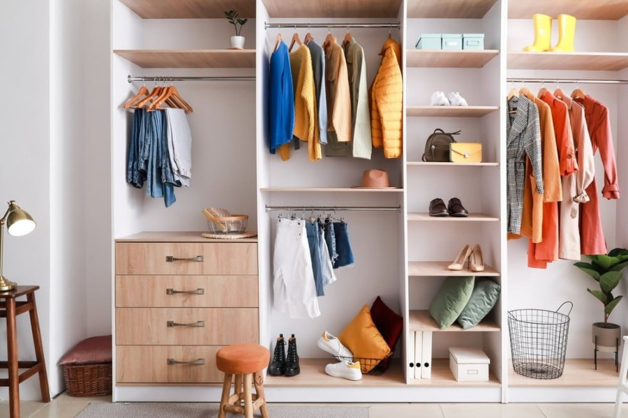 + Brilliant Open Closet Ideas to Get Organized