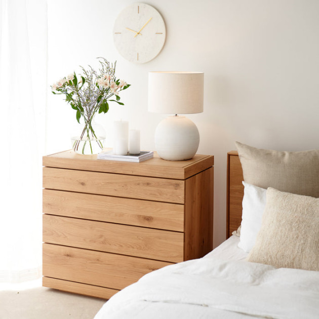 Burger Chest of Drawers  Oak (cm)