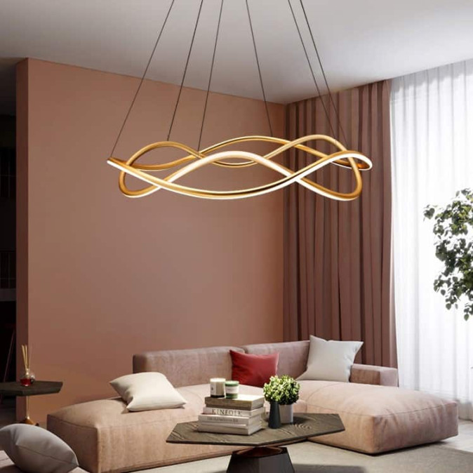 Camilla Organic Smooth Flow Pendant Light  Screed