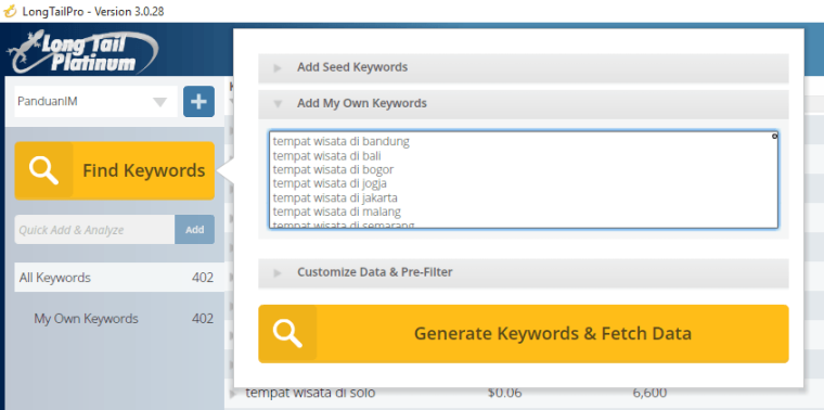 Cara Menggunakan Keyword untuk Website dan Konten