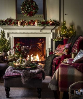 Christmas living room decor ideas:  tips for festive style