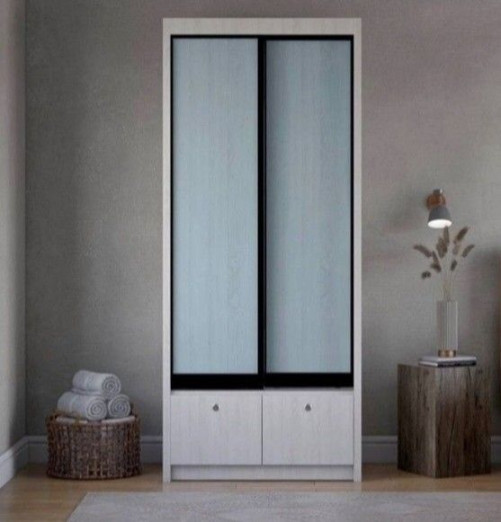 cm Slim Sliding Wardrobe - Small Size Storage