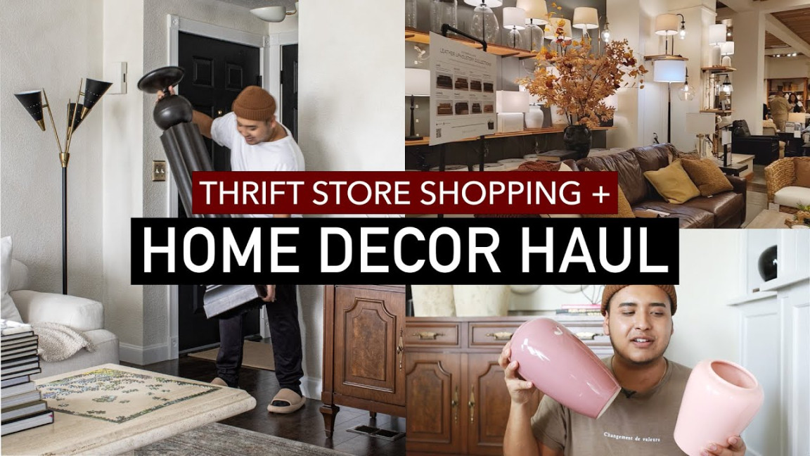 Come Shop With Me + Big Home Decor Thrift Haul  Casa Refined Vlogs