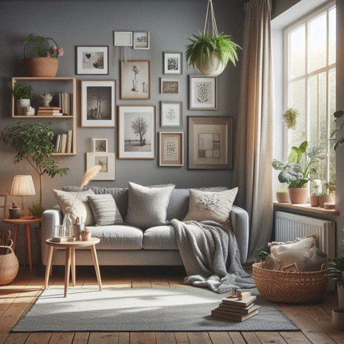 Cosy Grey Living Room Ideas for a Warm Ambience