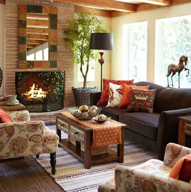 Cozy And Inviting Fall Living Room Décor Ideas - DigsDigs