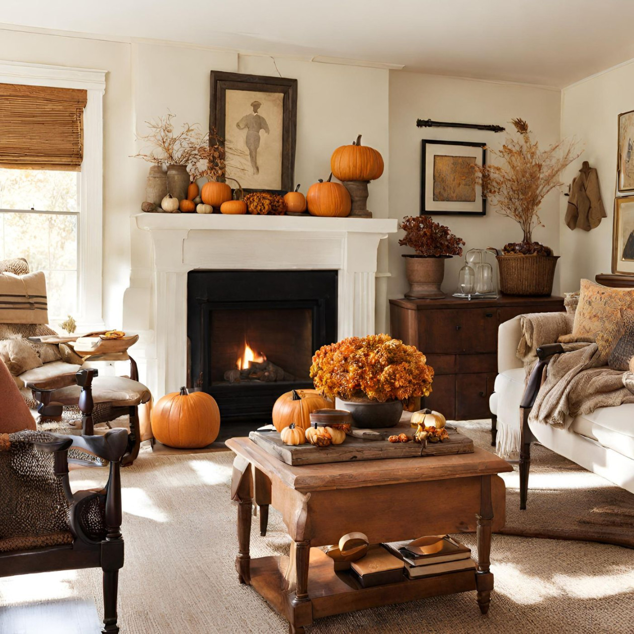 Cozy Fall Decor Ideas  Autumn Decorating  Montana Happy