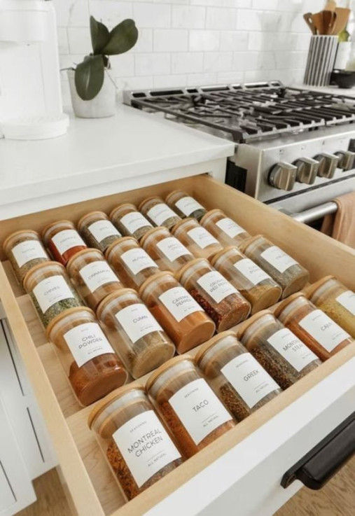 Creative Spice Storage Ideas - A Blissful Nest