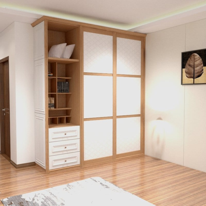 Customized Wardrobe Garden Series  Sliding Door Wardrobe