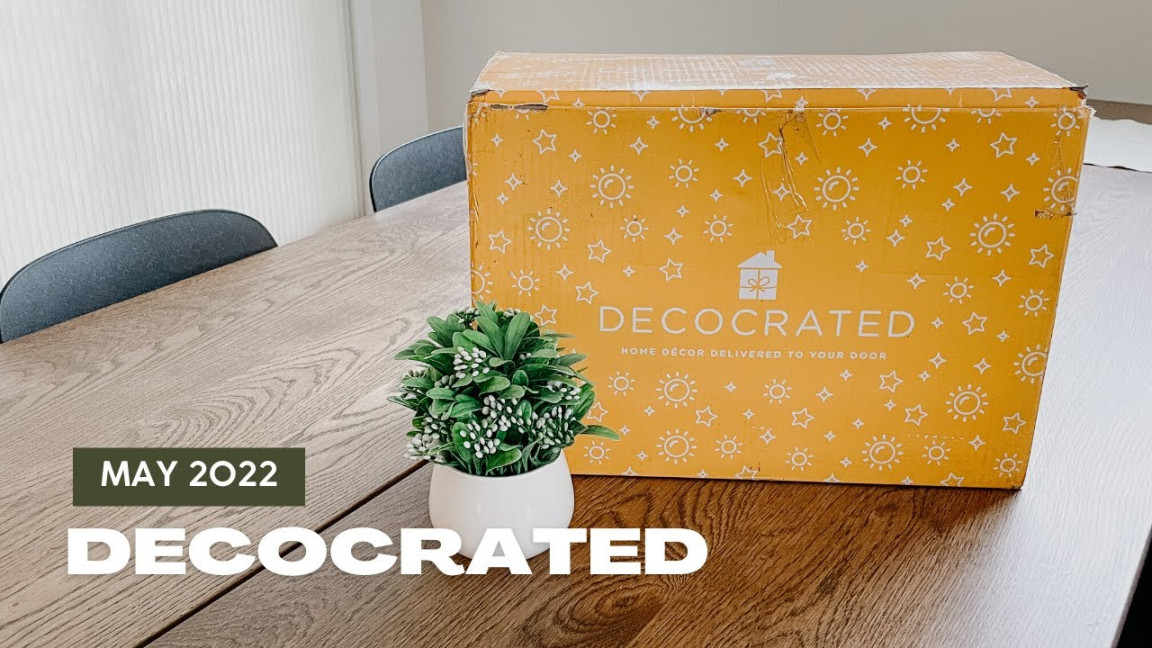 Decocrated Unboxing Summer : Home Decor Subscription Box - YouTube