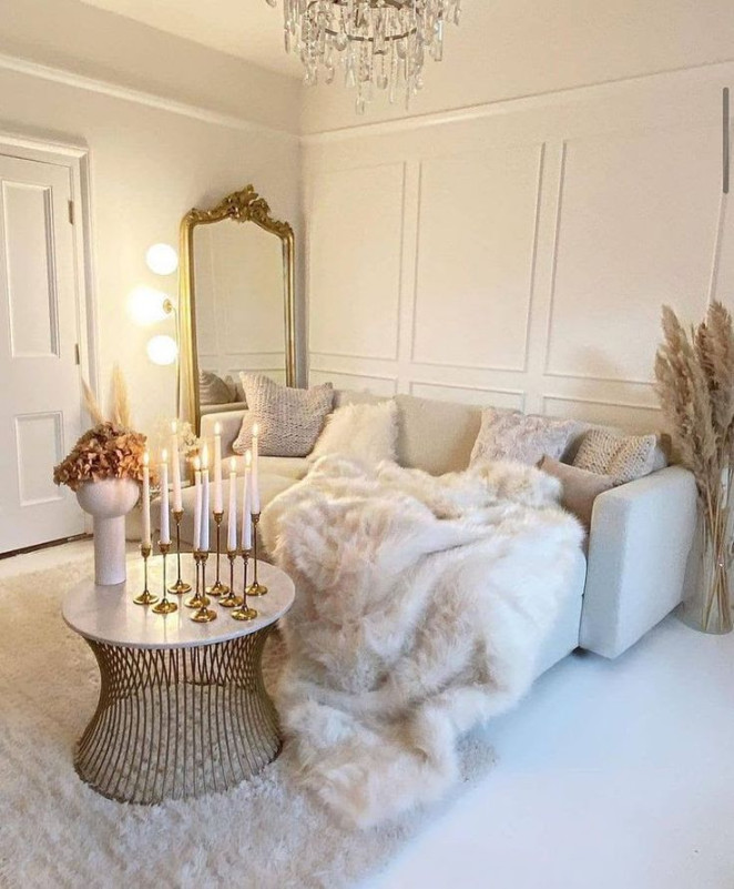 Decor Ideas for a Glam Living Room