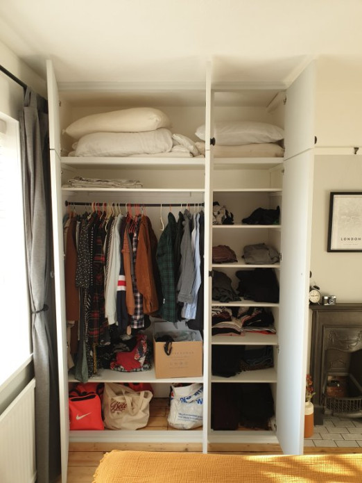 DIY fitted wardrobe