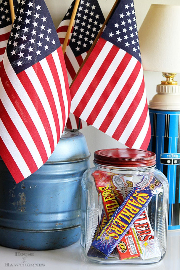 DIY th Of July Decorations: Quick And Easy - House of Hawthornes