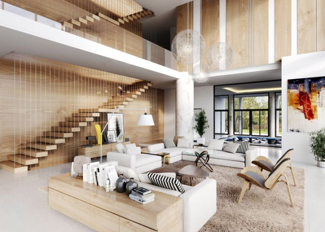 Double Height Living Rooms That Add An Air Of Luxury