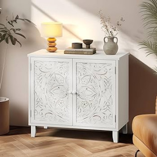 DWVO Accent Cabinet with Doors,