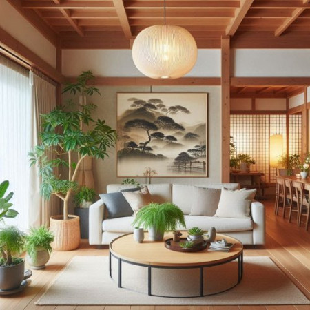 Elegant Japanese Living Room Ideas for Serenity