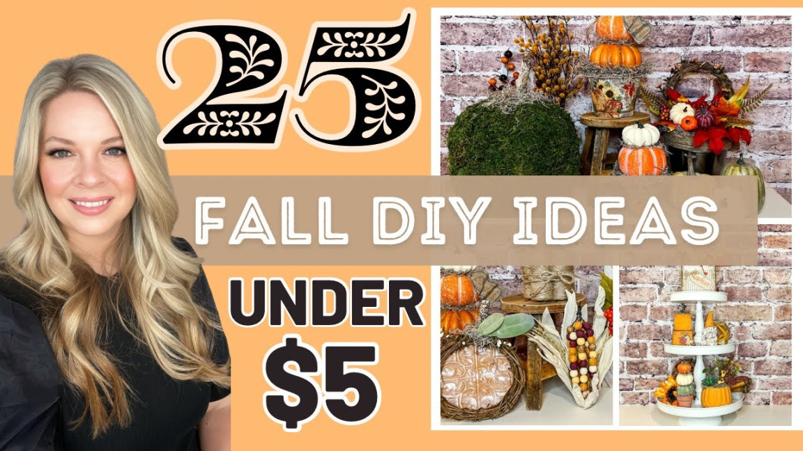 Fall Home Decor DIYS under $