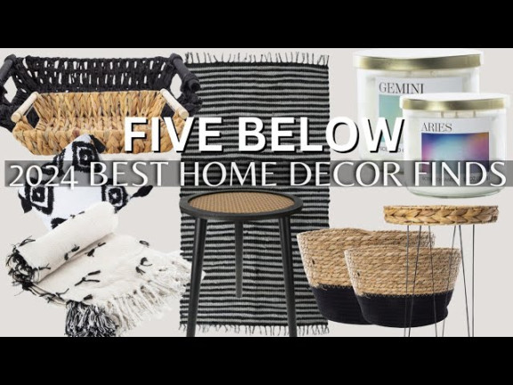 FIVE BELOW HOME DECOR  UNBELIEVABLE FINDS  My Five Below Entryway Makeover