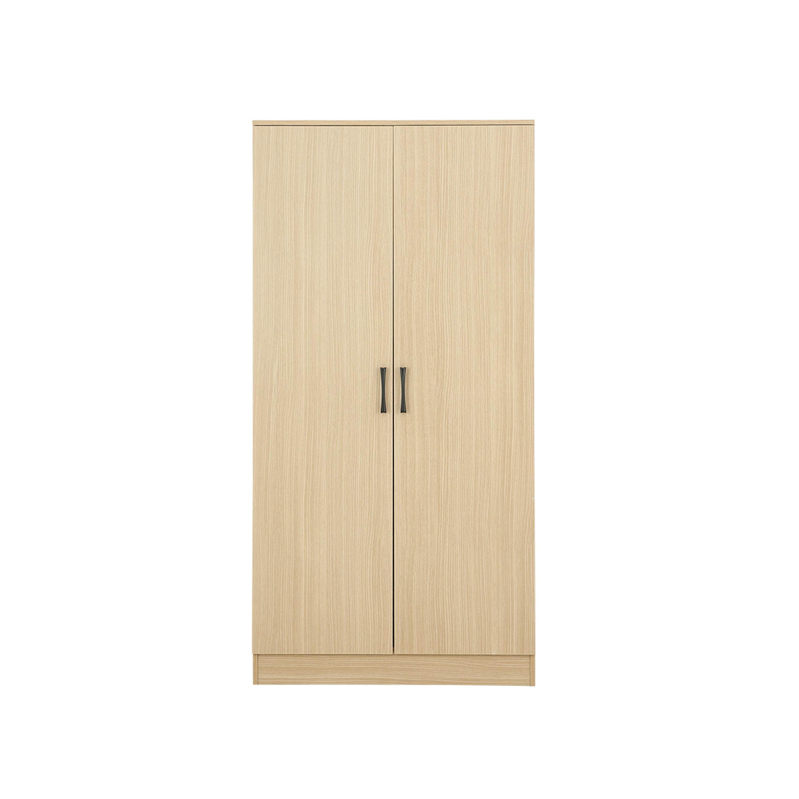 Frank  Door Slim Wardrobe - Oak