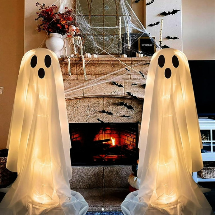 GBSELL Home Decor clearance Halloween Decorations Ghosts for The Front  Porch Courtyard Cute Decorations