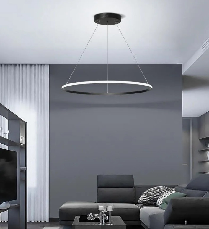 Greid Minimalist One Ring Pendant Light