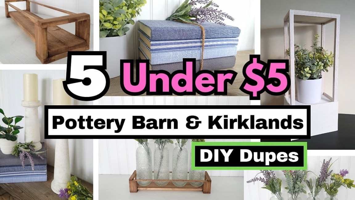 High-End Decor DIYS Under $ You Need to Try  Dollar Tree DIYS