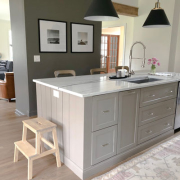 How to Create a Custom Ikea Kitchen Island - House with Home