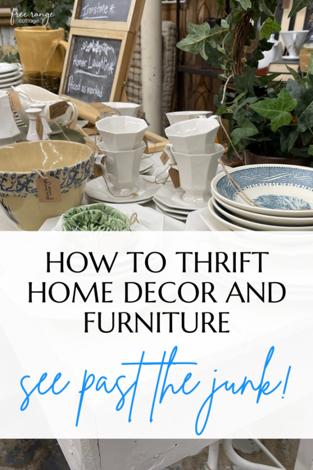 How To Thrift for Home Decor and Furniture (+Best Thrifted Finds