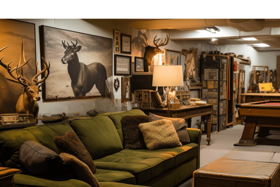 Hunting Man Cave Decor Ideas for the Outdoor Enthusiast