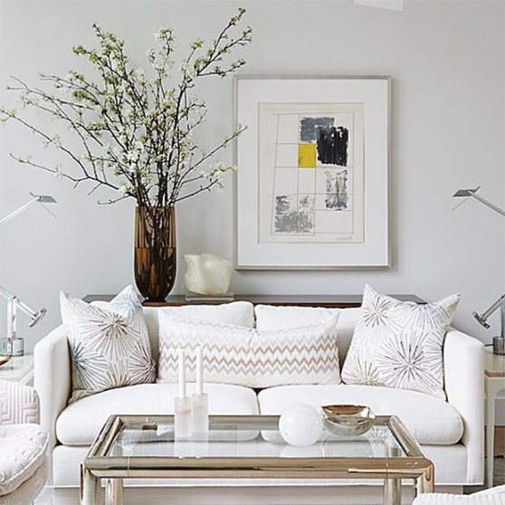 Ideas For That Empty Wall Behind the Sofa — Kelly Bernier Designs