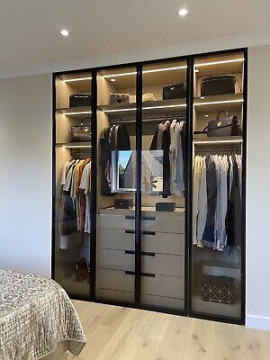 Individual Design Fitted Wardrobe Storage. Made To Measure