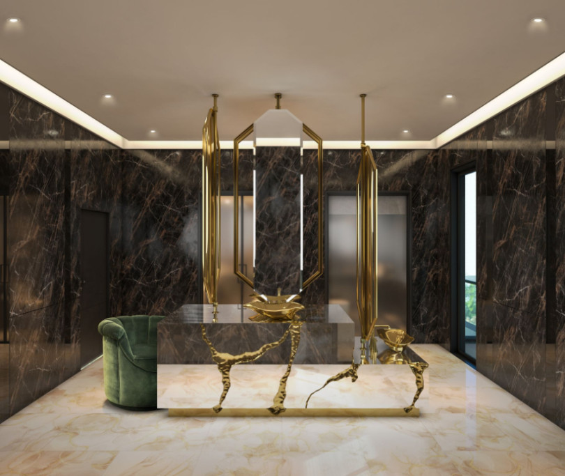 Indulge in Opulence:  Modern Luxury Bathroom Ideas