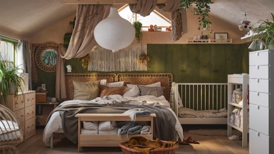 Inspiring ideas for a small cosy shared boho bedroom - IKEA  IKEA