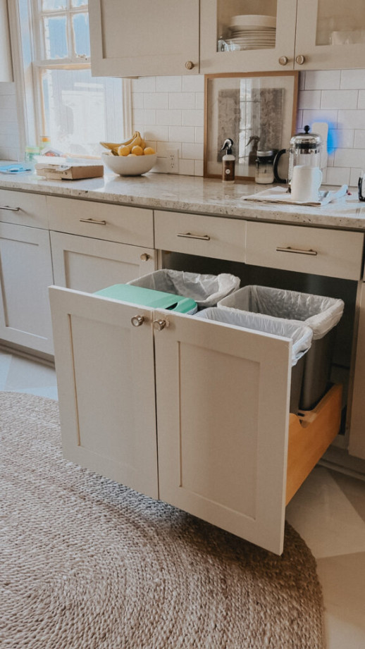 Kitchen Trash Can Ideas - Florence Revival