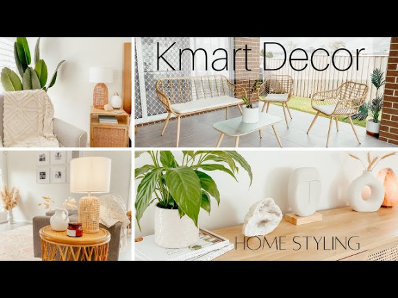 KMART DECOR HOME STYLING INSPIRATION  HOW I STYLE KMART DECOR