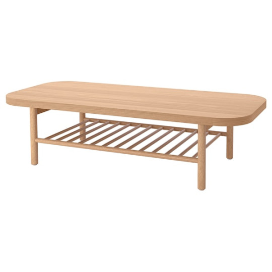 LISTERBY coffee table, oak veneer, x cm - IKEA